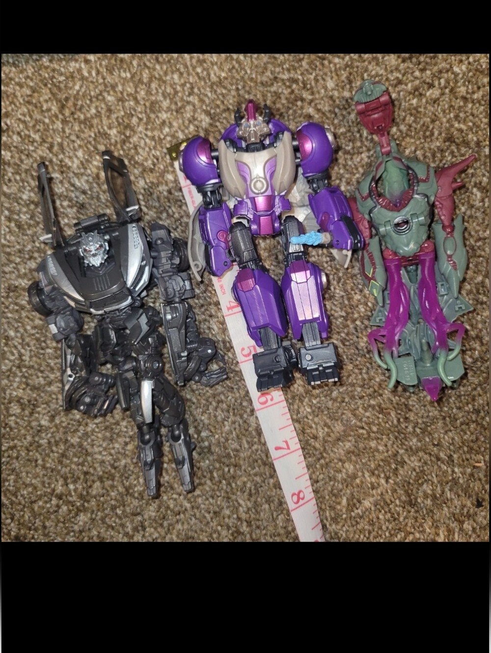 Transformers Action Figures Set Of 3 - Lot 2